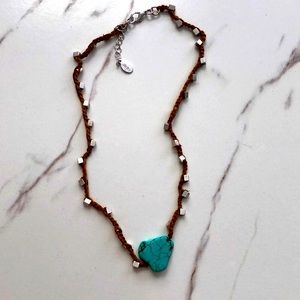 American Eagle Outfitters turquoise necklace